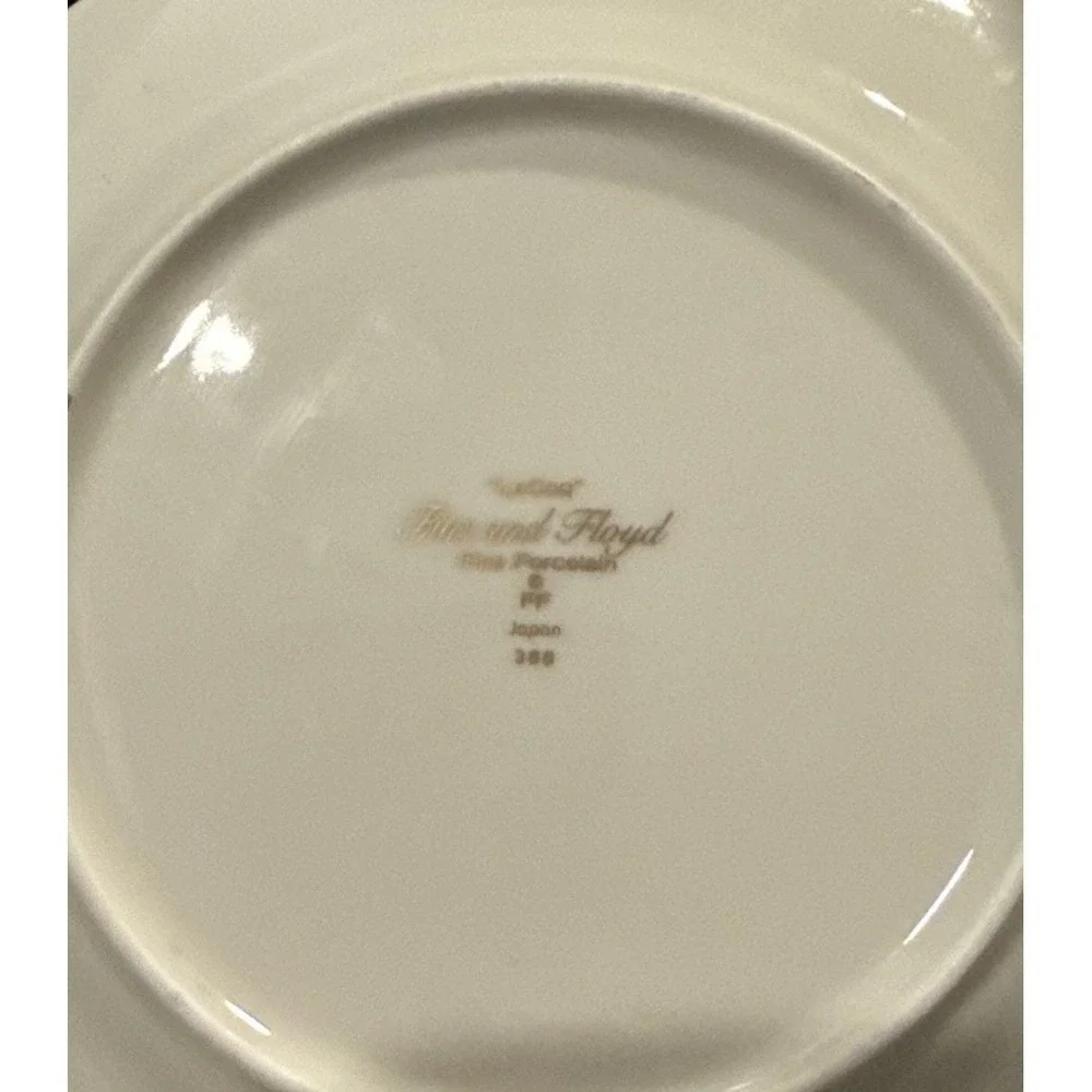 Fitz Floyd Le Coq Rooster Chicken Salad Plates Plate Set of 4 Japan Vintage 7.5